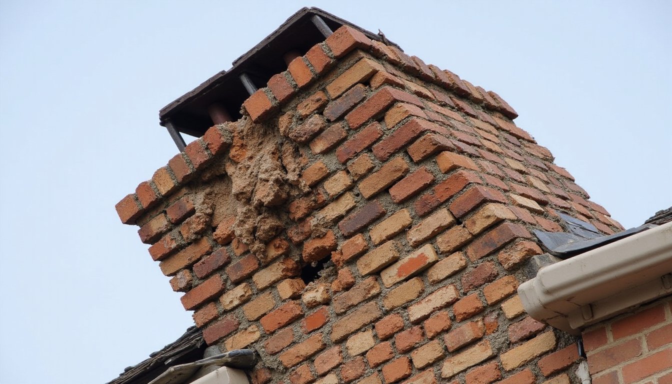 chimney inspection determines repairs