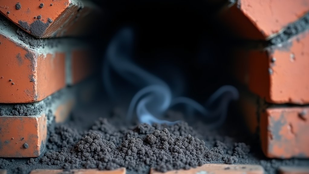 chimney cleaning warning signs