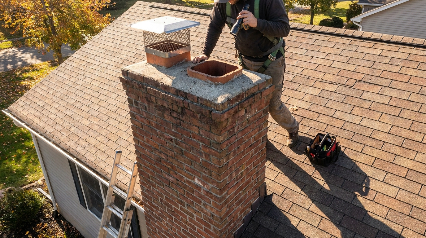 schedule chimney inspection early