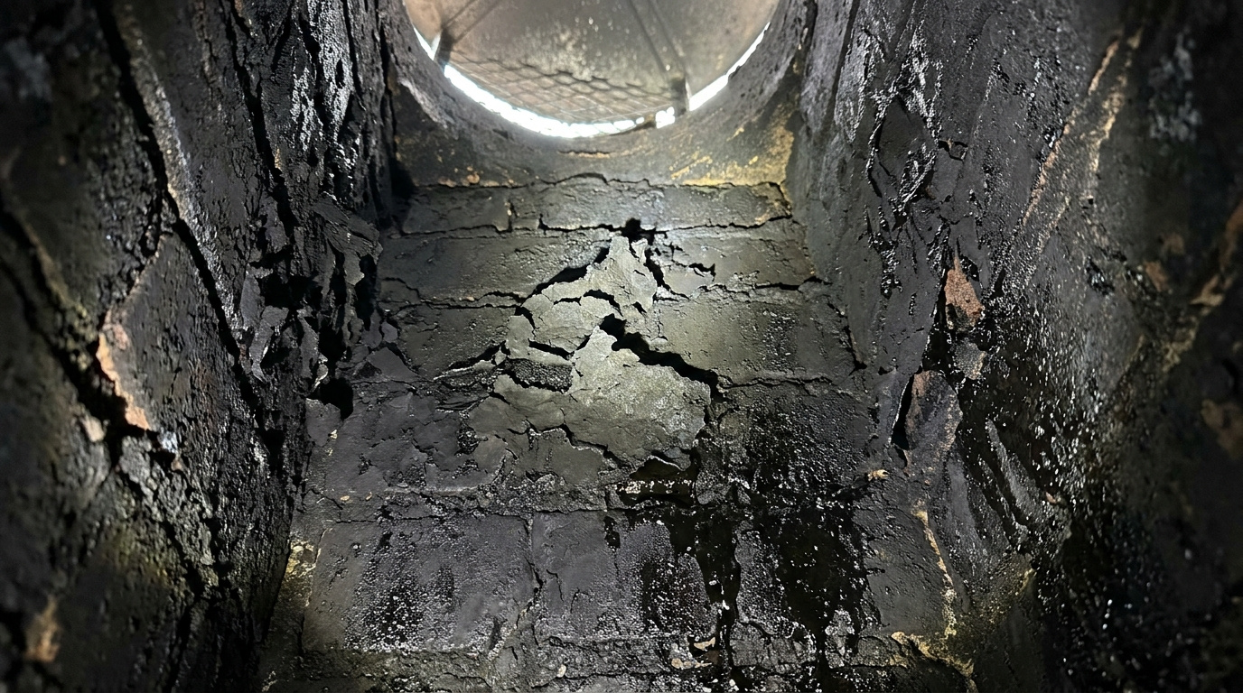 soot creosote assessment cleaning