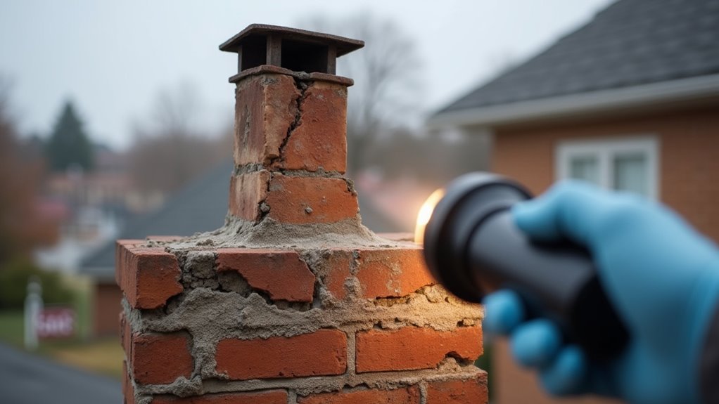 chimney fails sale inspection