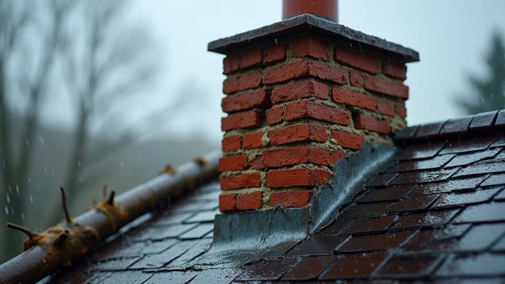 chimney leaks repair vs insurance