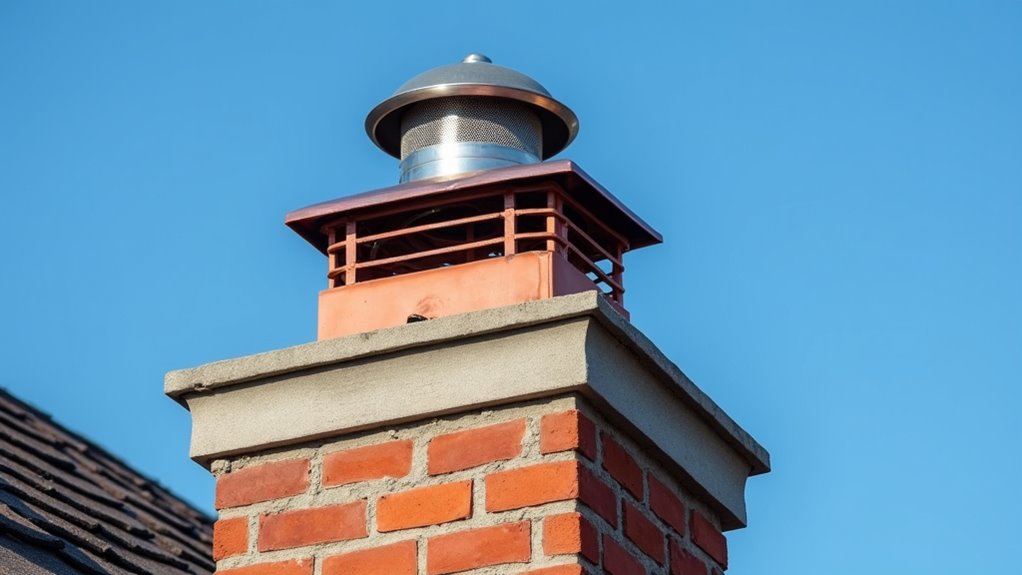 chimney top flue cap
