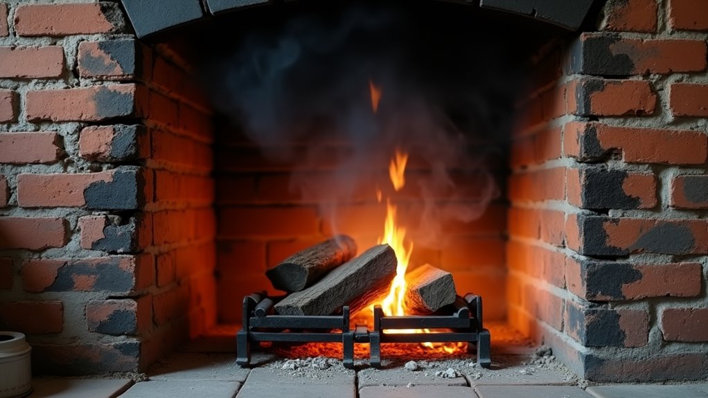 7 Signs Your Chimney Liner May Be Damaged 3 cracked liner reduces draft