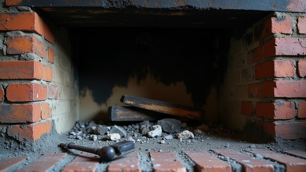 denied claim due chimney neglect