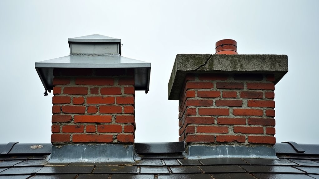 metal vs masonry chimney durability